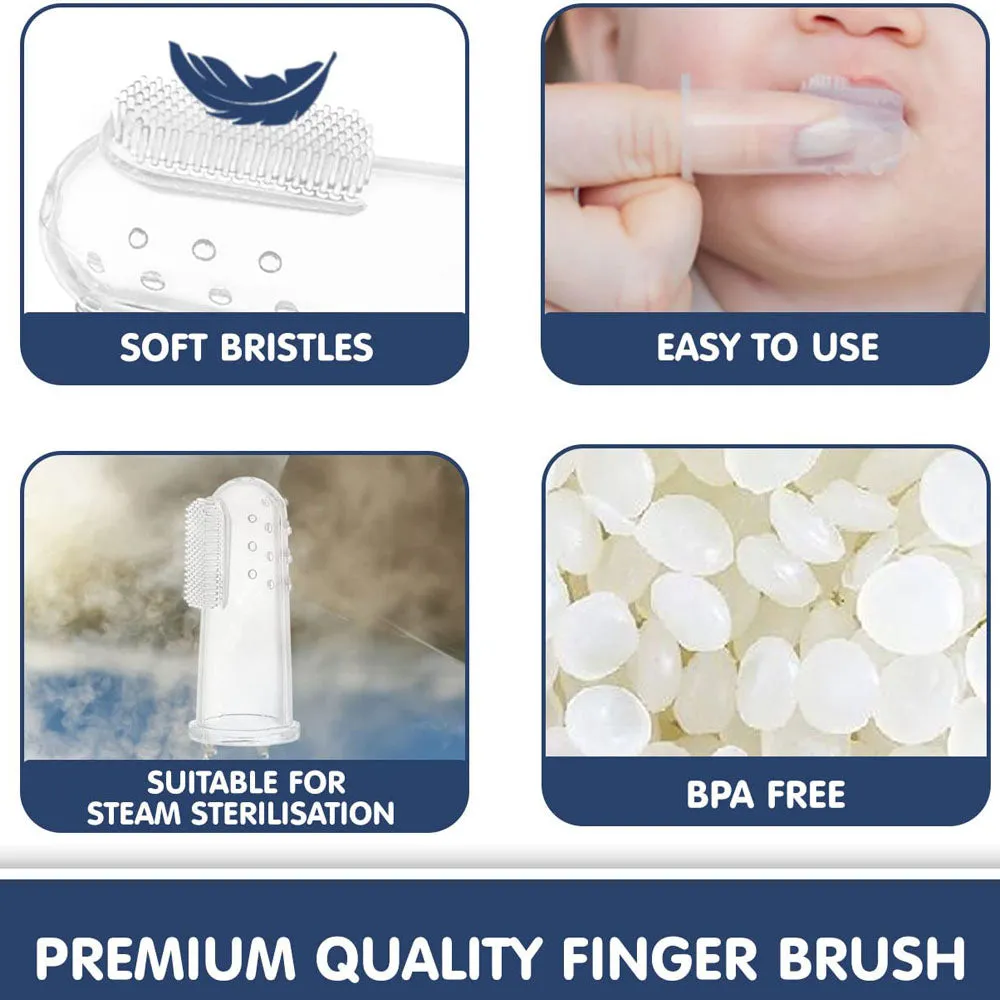 Cleaning Soft Silicone Finger Brush