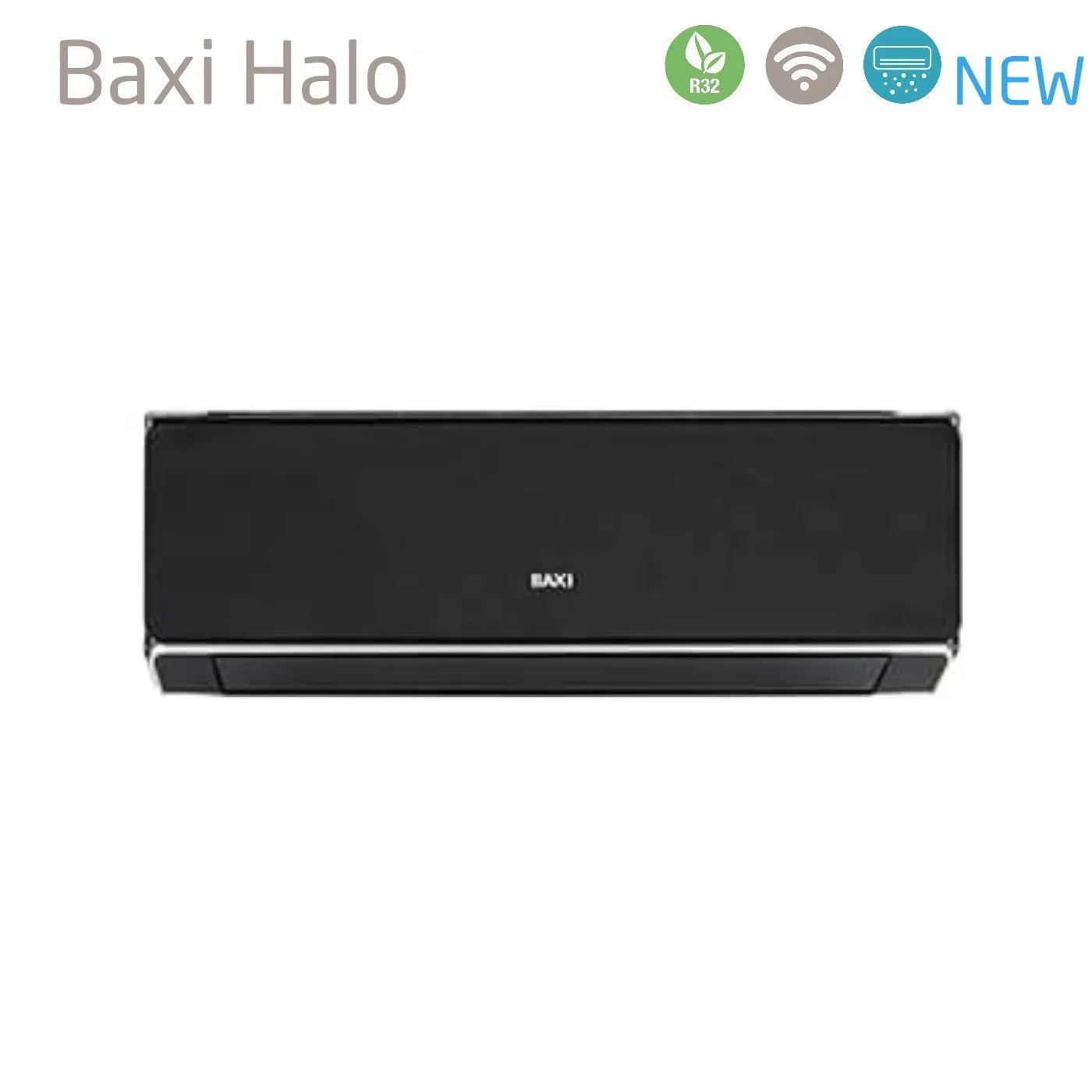 Climatizzatore Condizionatore Baxi Dual Split Inverter Serie HALO NERO 9 9 con LSGT40-2M R-32 Wi-Fi Integrato 9000 9000