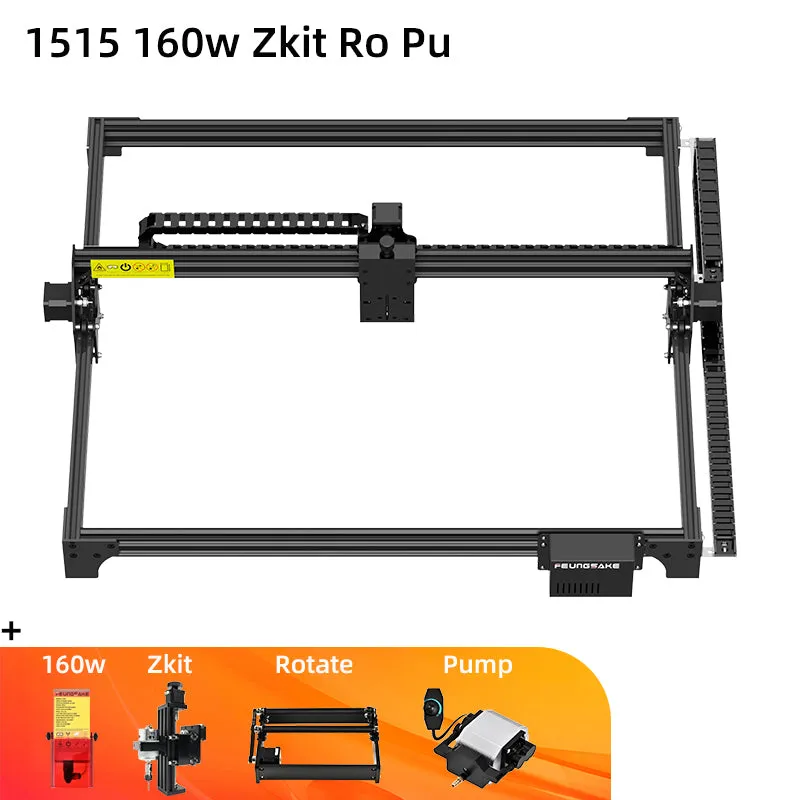 CNC Laser Engraver 160W Air Assist 150x150cm Cnc Router For Wood Cutting Machine Large Laser Cutter Machine Leather