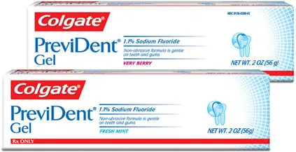 Colgate Prevident Gel Sodium Fluoride 1.1% Very Berry Flavor