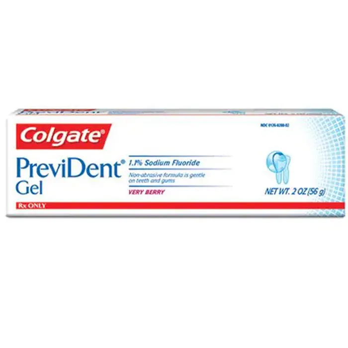 Colgate Prevident Gel Sodium Fluoride 1.1% Very Berry Flavor