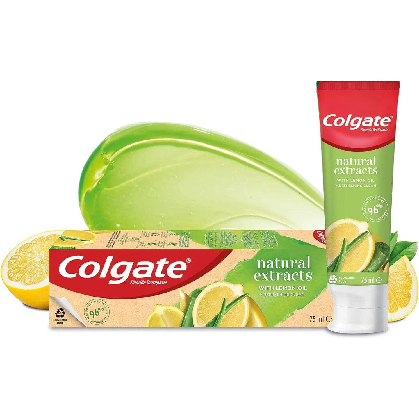 Colgate Toothpaste Naturals Extracts With Lemon Oil - 100g