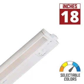 CounterMax 5K 18 Inch LED Under Cabinet Light, 2700K to 5000K, 1200 Lumens, 120V, White