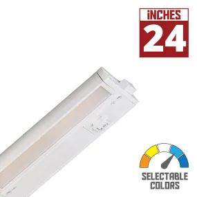 CounterMax 5K 24 Inch LED Under Cabinet Light, 2700K to 5000K, 1560 Lumens, 120V, White