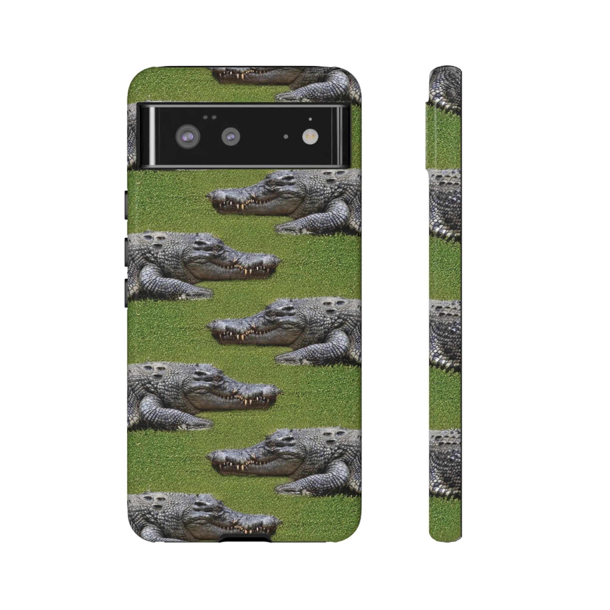 Crocodile Tough Phone Case Cover - Durable Protection with Reptile Style