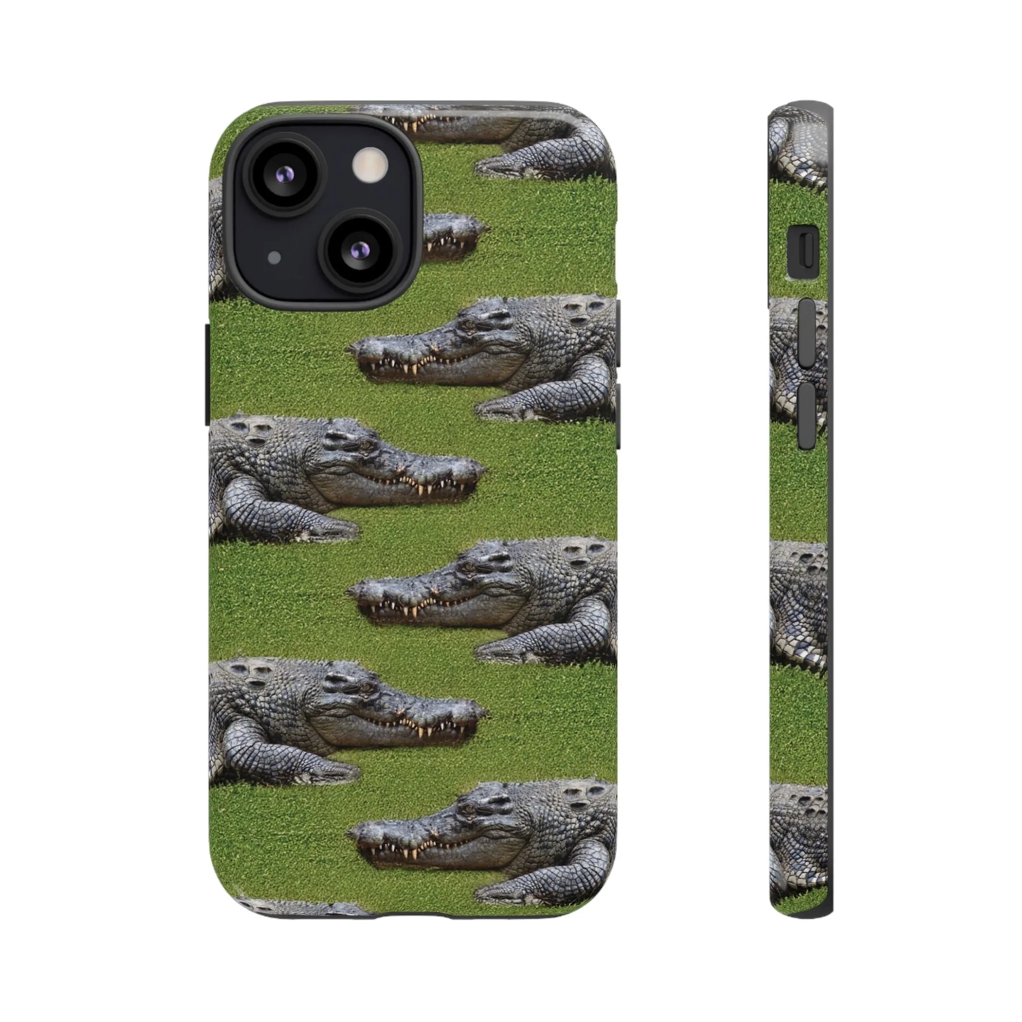 Crocodile Tough Phone Case Cover - Durable Protection with Reptile Style