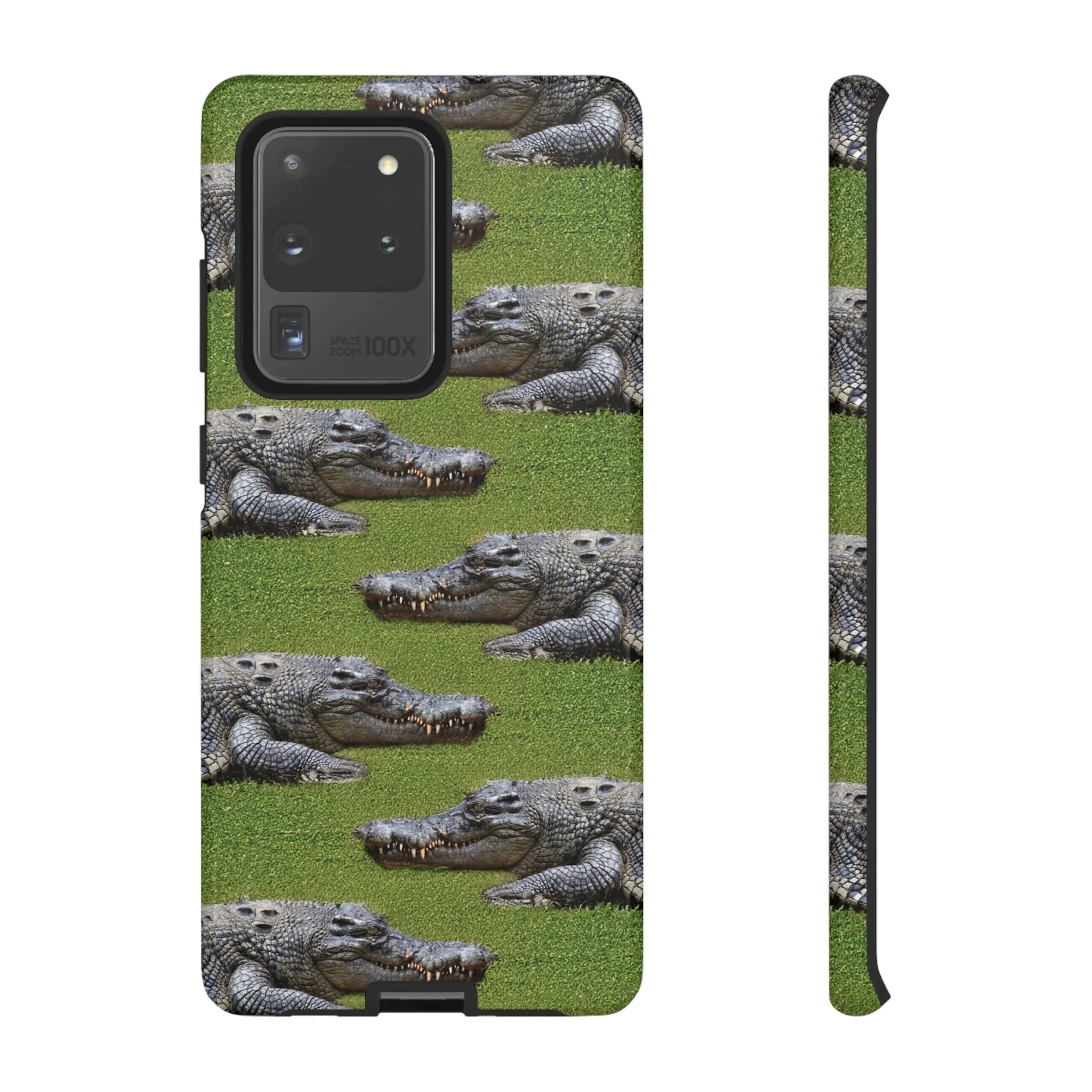 Crocodile Tough Phone Case Cover - Durable Protection with Reptile Style