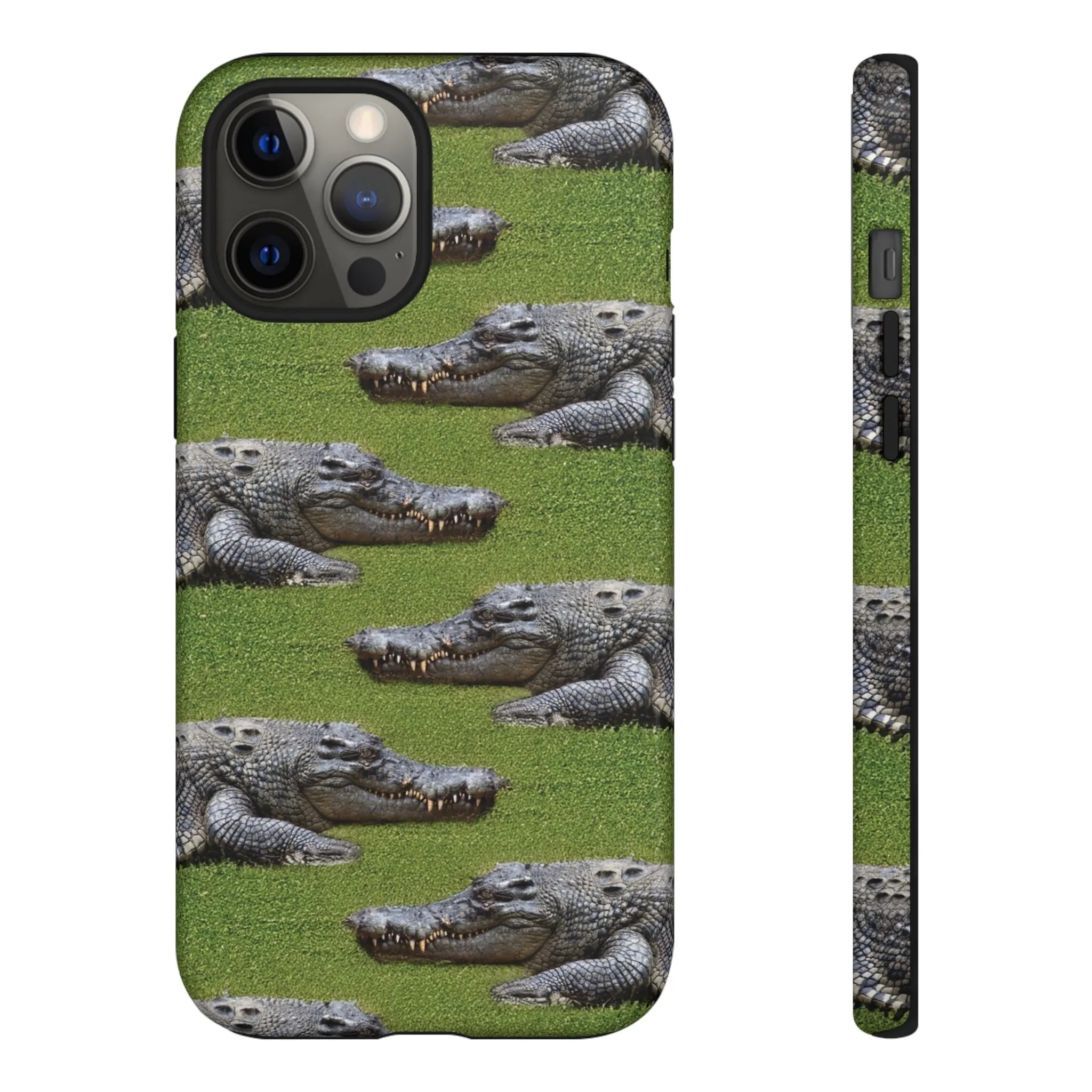 Crocodile Tough Phone Case Cover - Durable Protection with Reptile Style