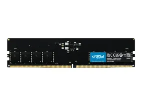 Crucial - Ddr5 - Module - 32 Gb - Dimm 288-Pin - 5200 Mhz / Pc5-41600 - Cl42 - 1.1 V - Unbuffered - Non-Ecc