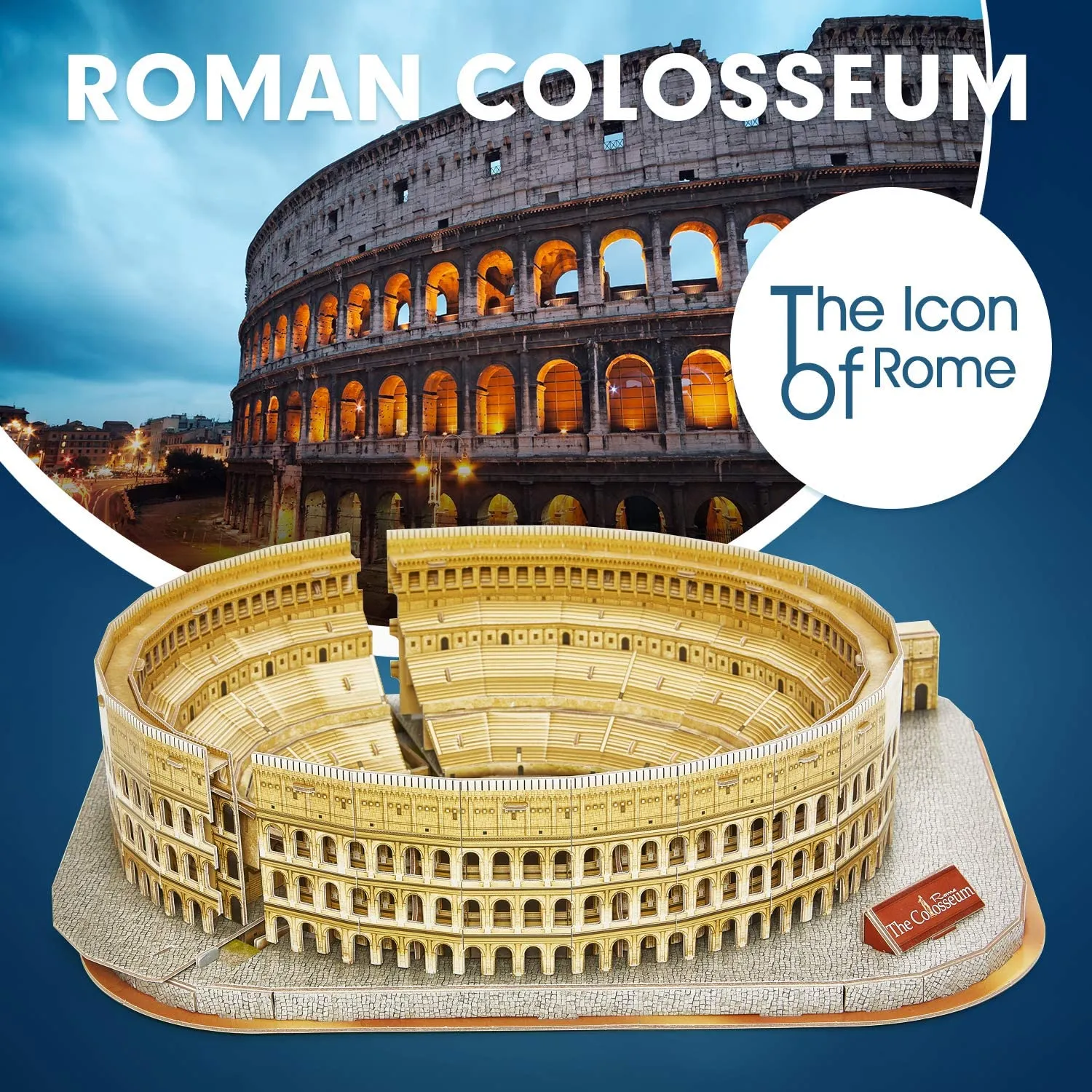 Cubicfun® 3D Puzzles Rome Colosseum Model Kits