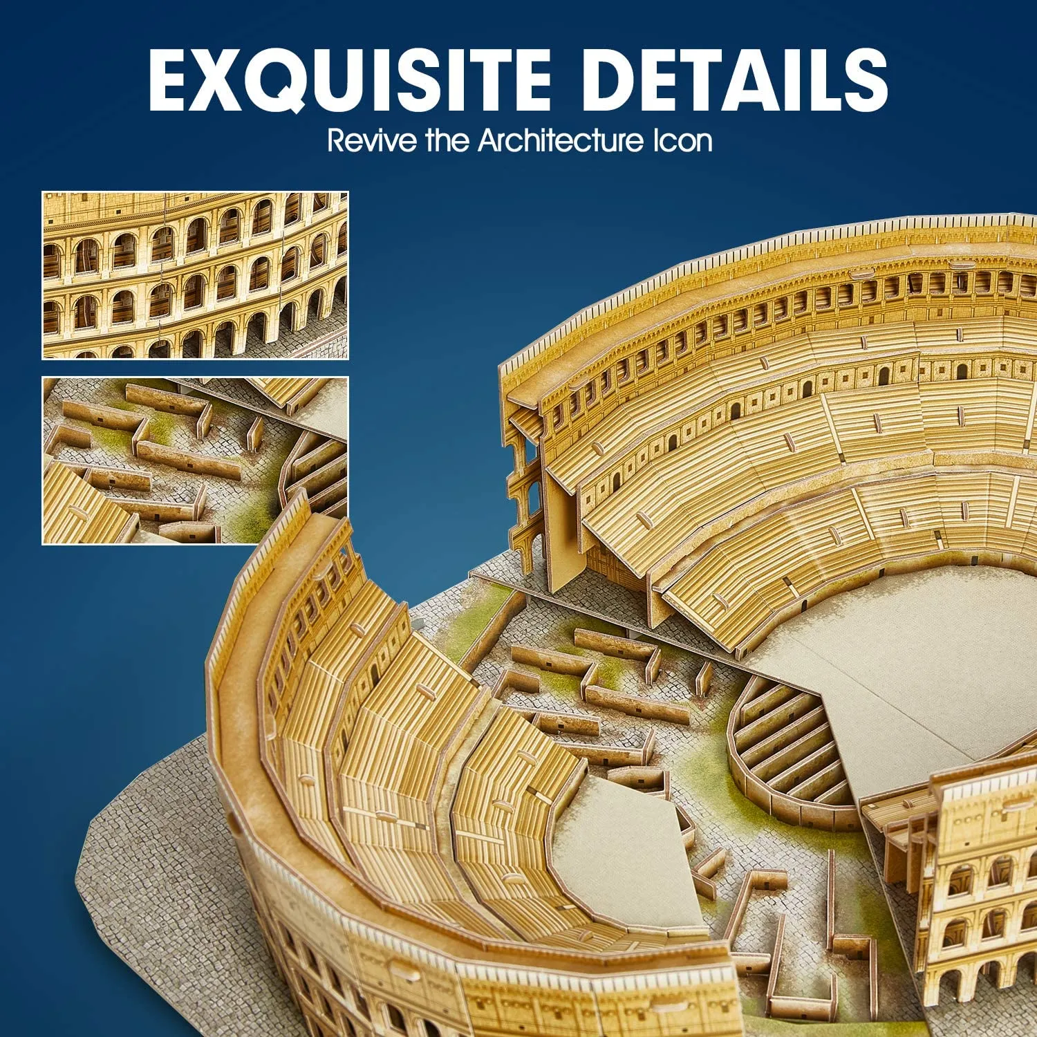 Cubicfun® 3D Puzzles Rome Colosseum Model Kits