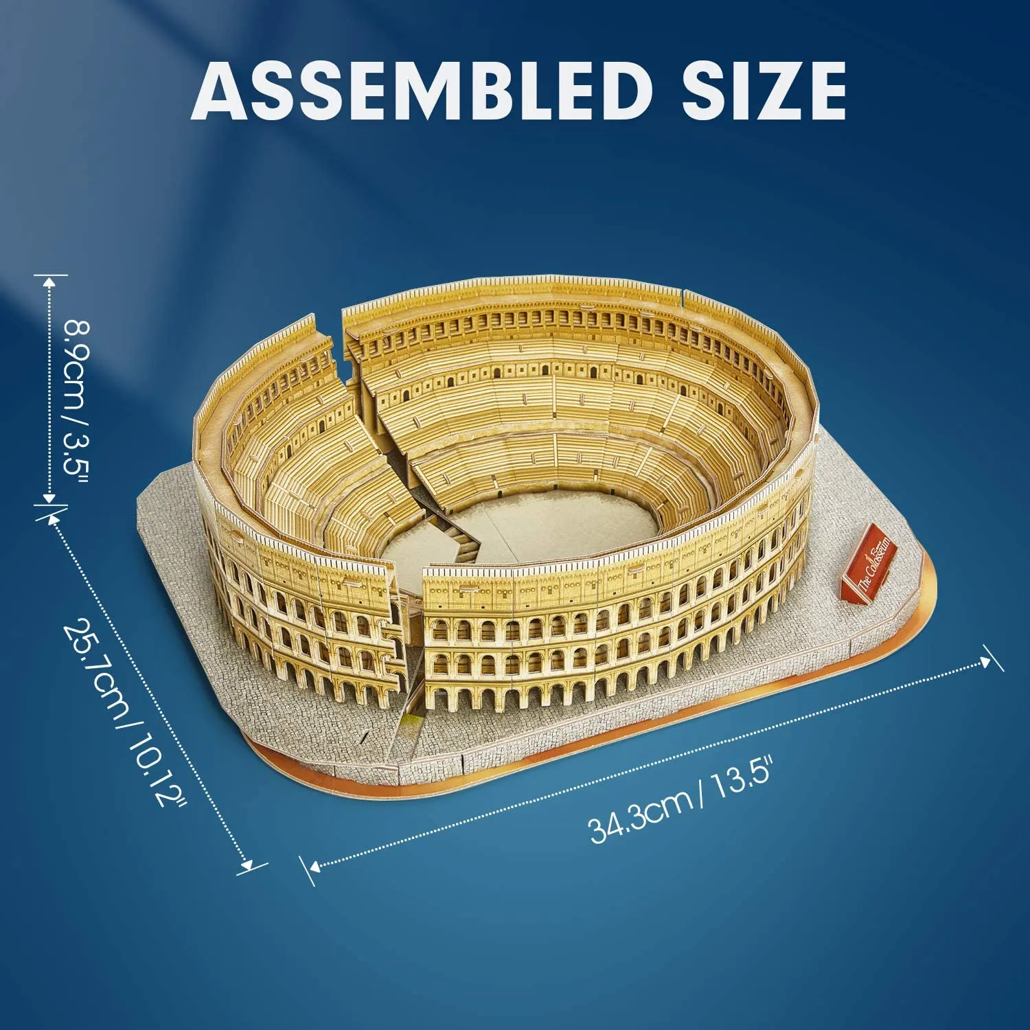 Cubicfun® 3D Puzzles Rome Colosseum Model Kits