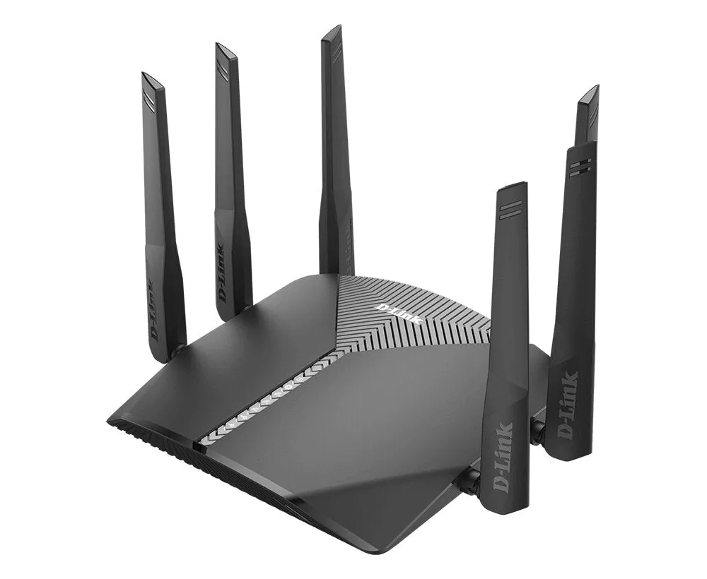 D-Link EXO AC3000 High Power Wi-Fi Tri Band Gigabit Router, 6xAntenna, 2xUSB, 4xLAN - DIR-3040-US