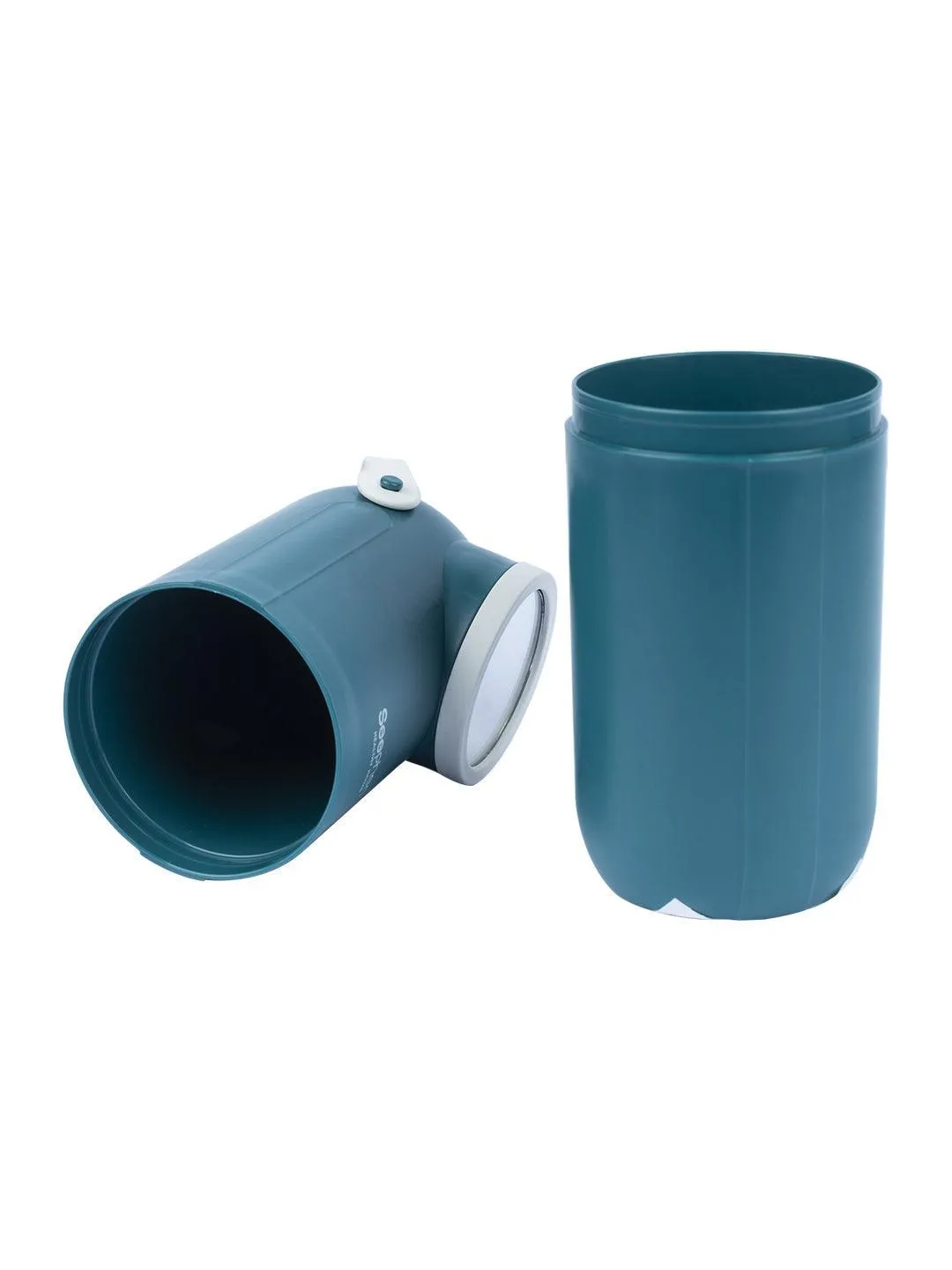 Deep Sea Green Capsule Shape Toothbrush Holder