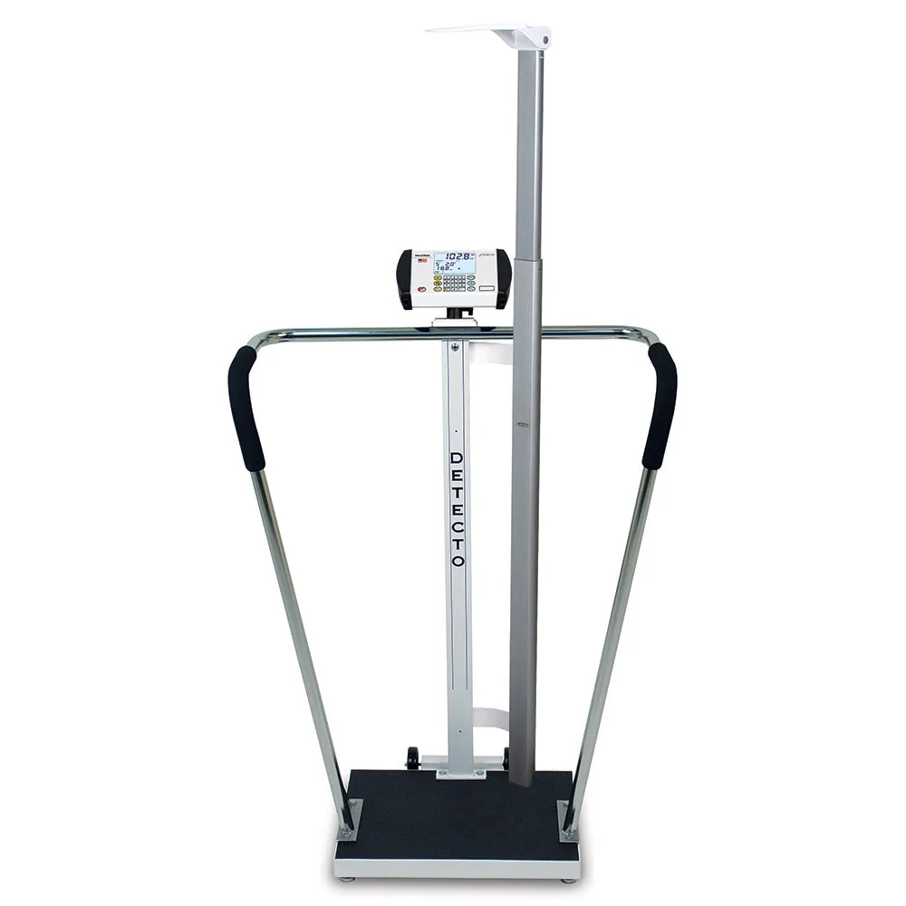 Detecto Digital Platform Height Rod Bariatric Scale