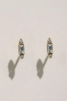 Diamond Totem Studs - Small