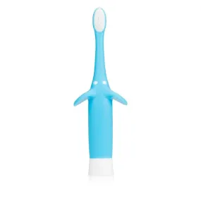 Dr. Browns Infant-to-Toddler Toothbrush, Blue Elephant, 1-Pack