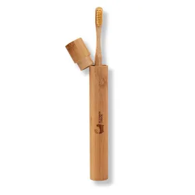 Eco Bath Bamboo Toothbrush in Bamboo Tube | First Step to Sustainable Life