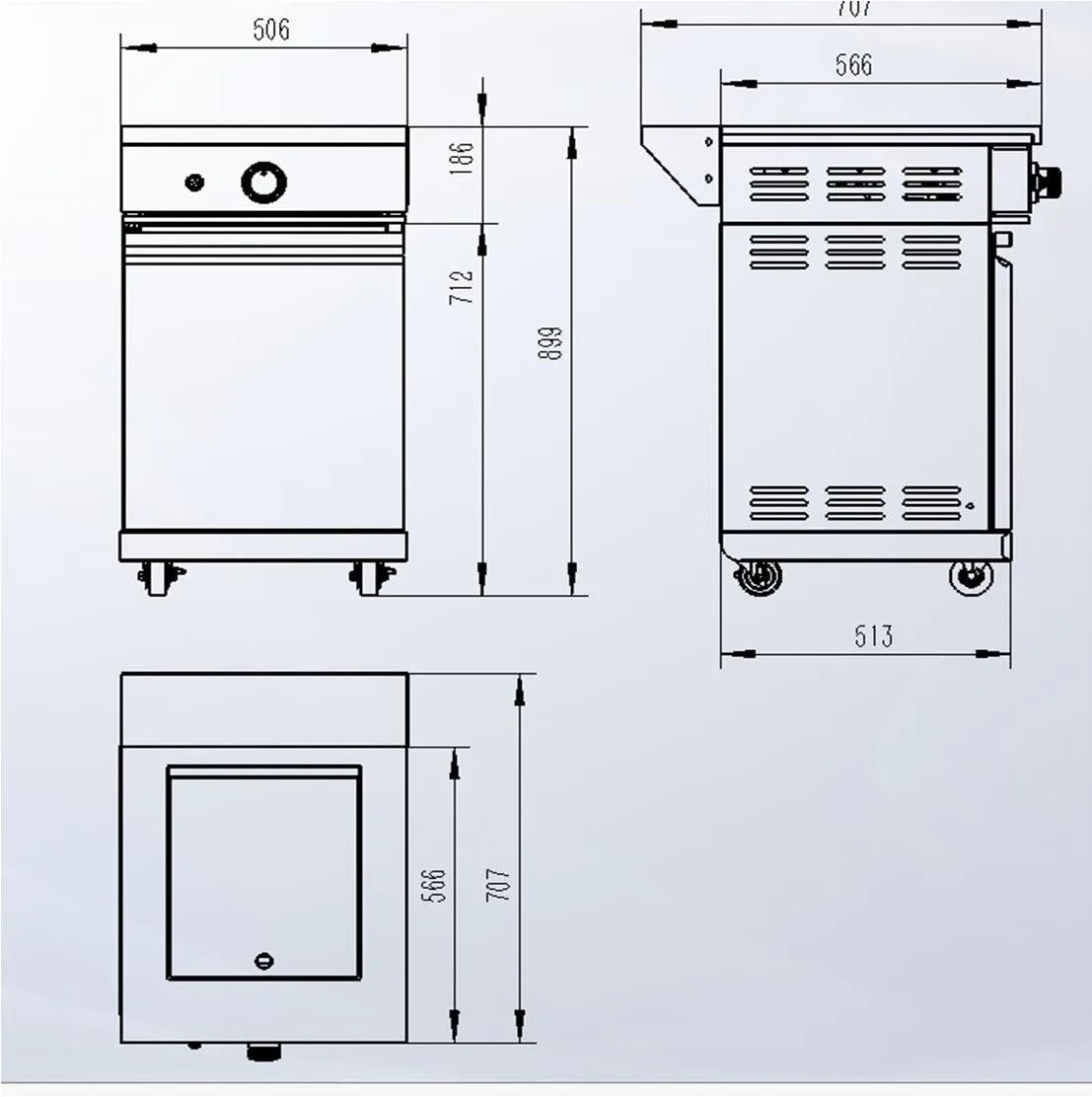 Element Twin Hood 8 Burner Outdoor BBQ Kitchen: High Grade 304 SS   White Stone