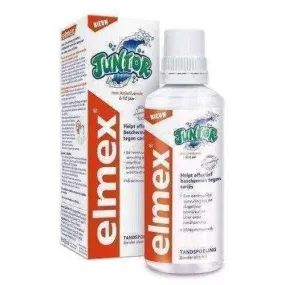 ELMEX Junior liquid mouthwash 6-12 400ml