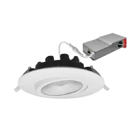 Envision LED 6" 18W Gimbal Adjustable Downlight Canless, 5CCT Selectable