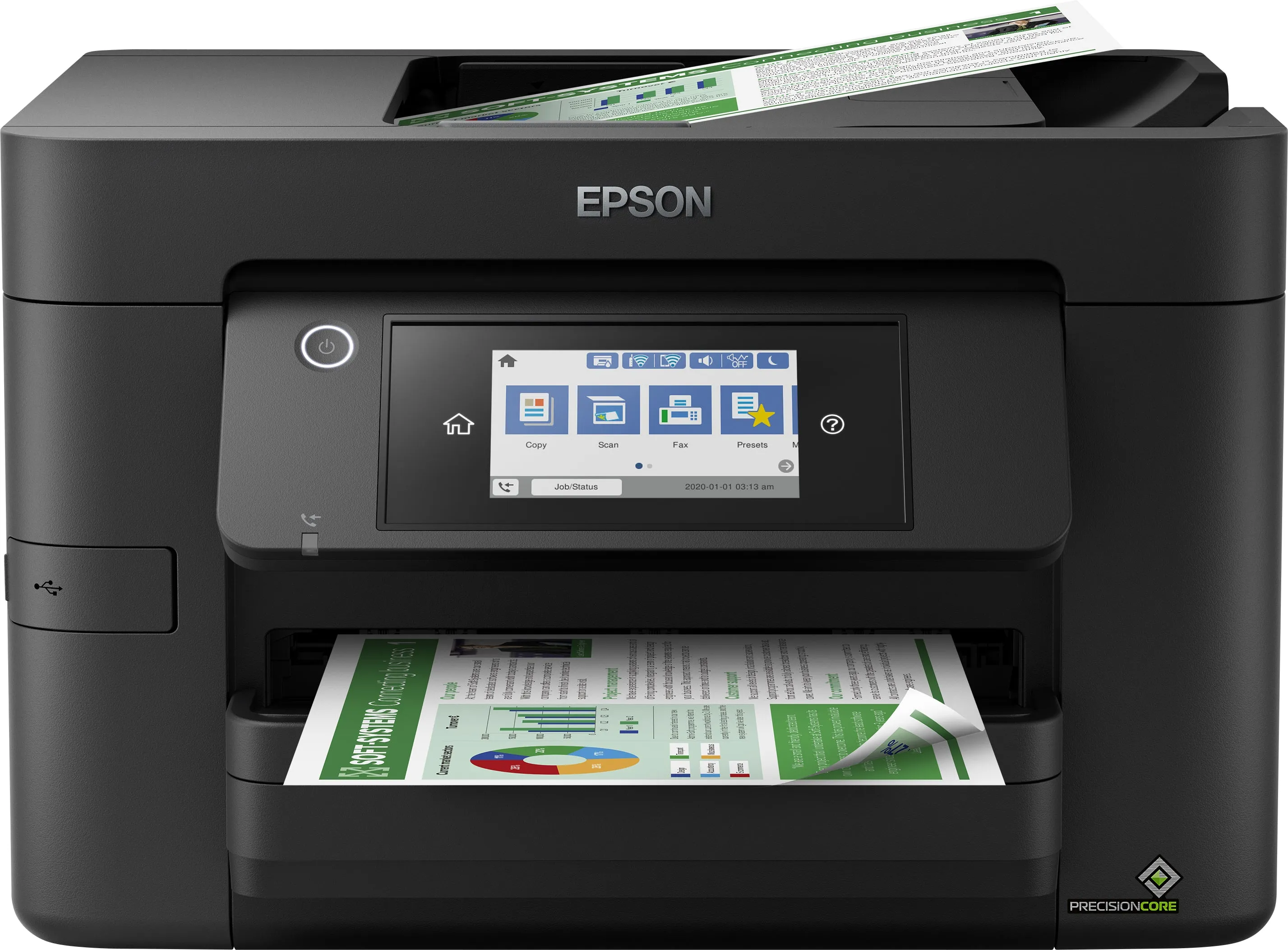 Epson Workforce Pro Wf-4820Dwf  4820Dwf  Wf4820dwf 4820Dwf Wf4820 4820 - Multifunction Printer - Colour - Ink-Jet - A4 (