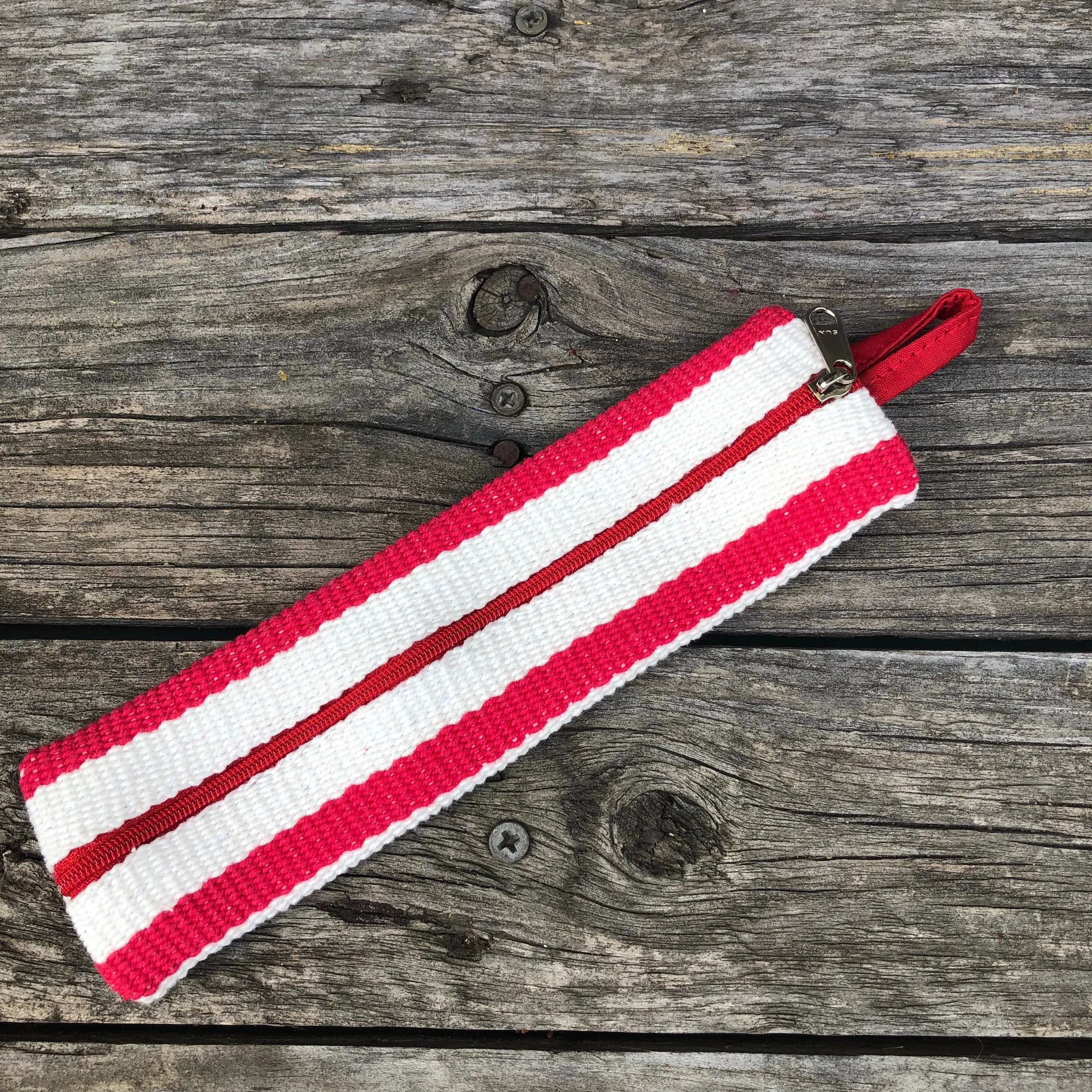 Fair Trade Thin Woven Pencil Case