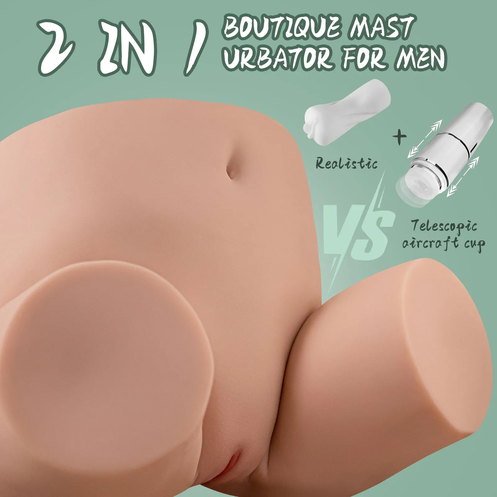 Fernanda: 35.7lb Waterproof Thrusting Sex Doll Torso