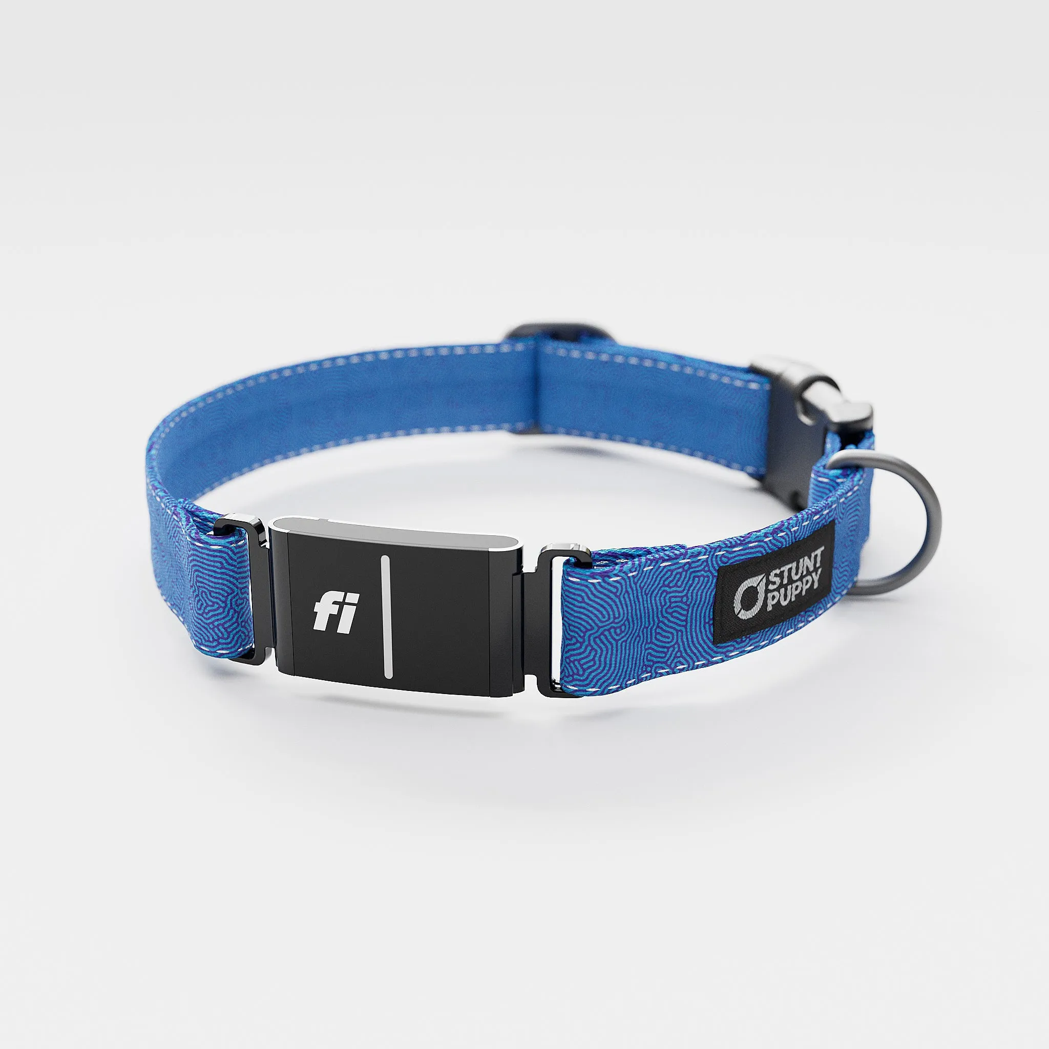 Fi GPS Included Petri Indigo Everyday Collar (6 month subscription)