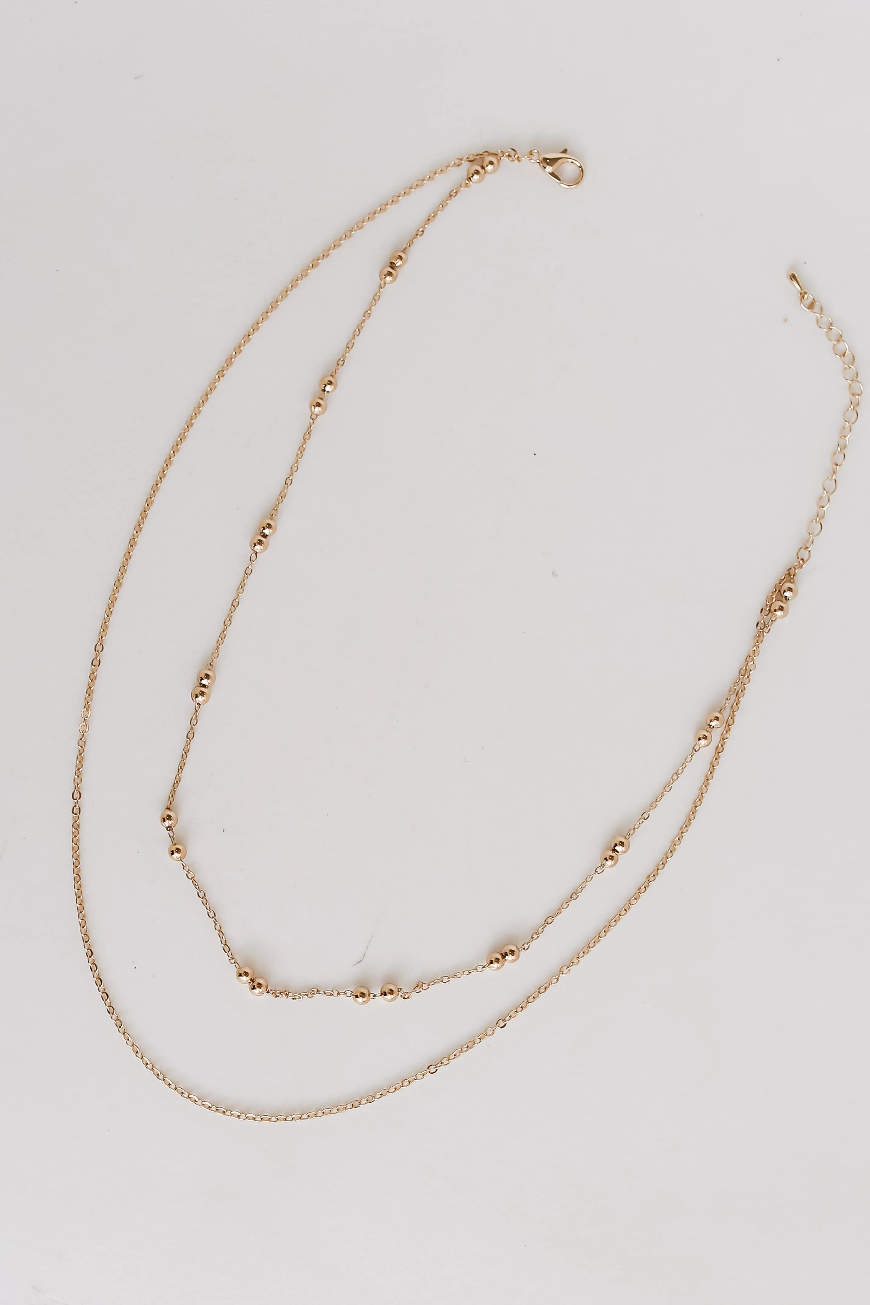 FINAL SALE - Nora Gold Layered Chain Necklace