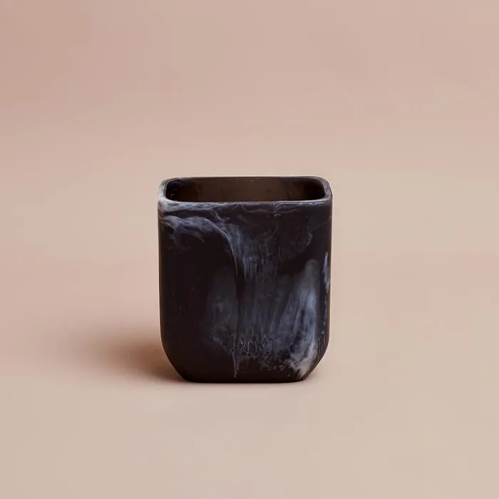 Flow Resin Toothbrush holder - Ash Black