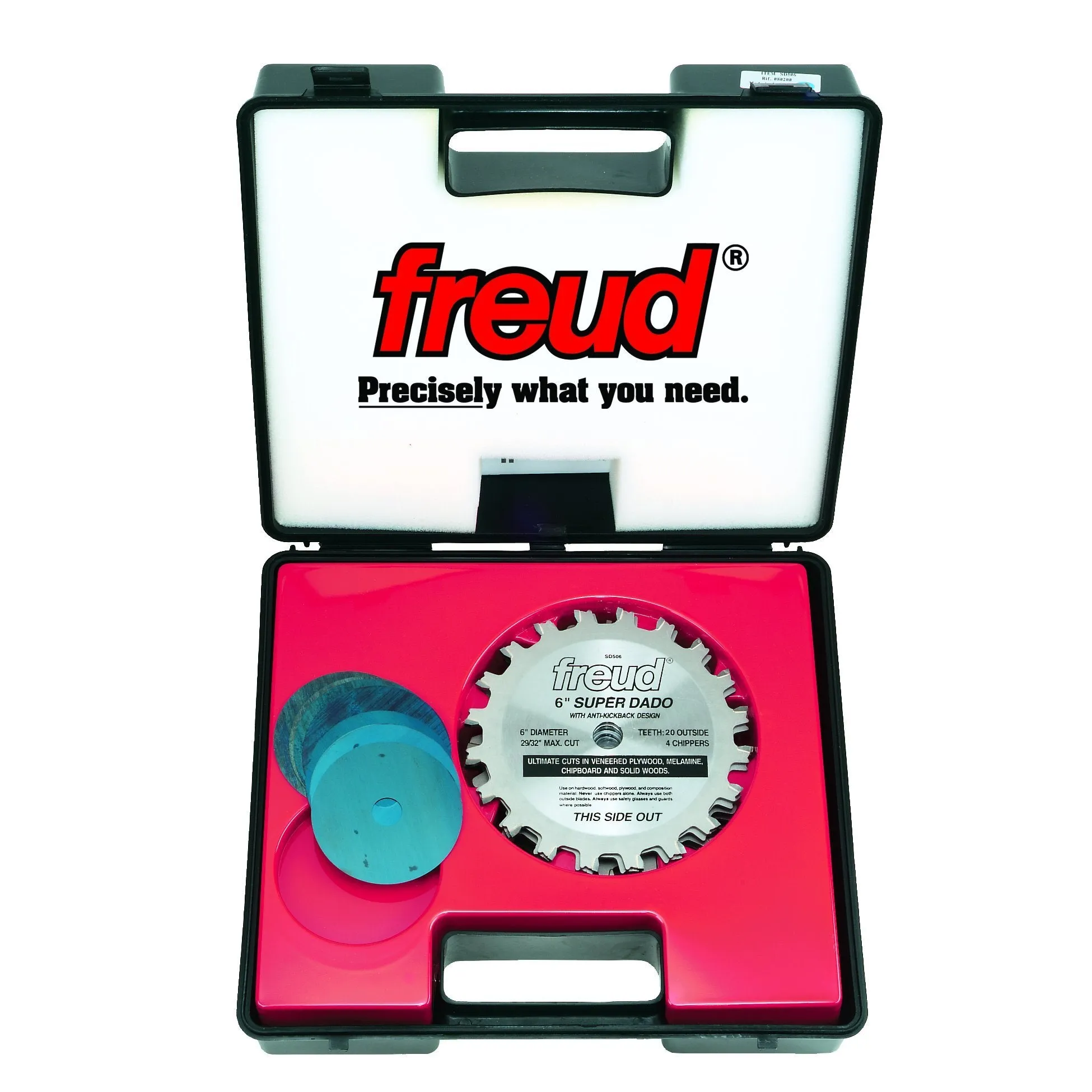 Freud (SD506) 6" Super Dado Sets, Multi, One Size