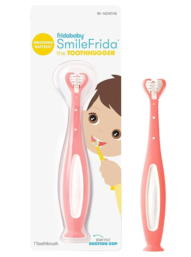 Frida Baby Triple-Angle Training Toothbrush Pink