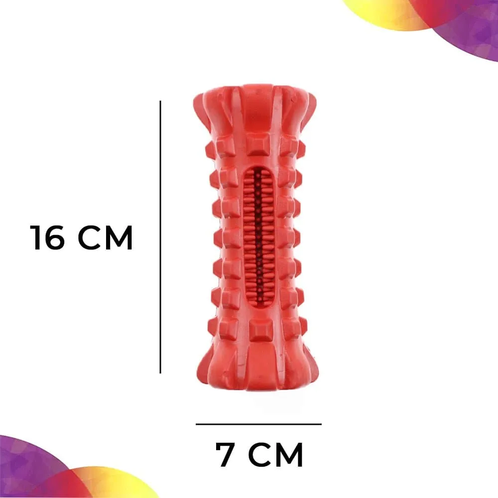 Goofy Tails Dental Grinder Toy for Dogs (Red)