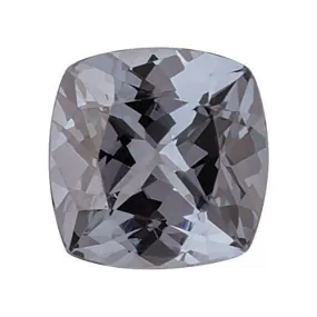 Gray Cushion Cut Spinel Loose Gemstone