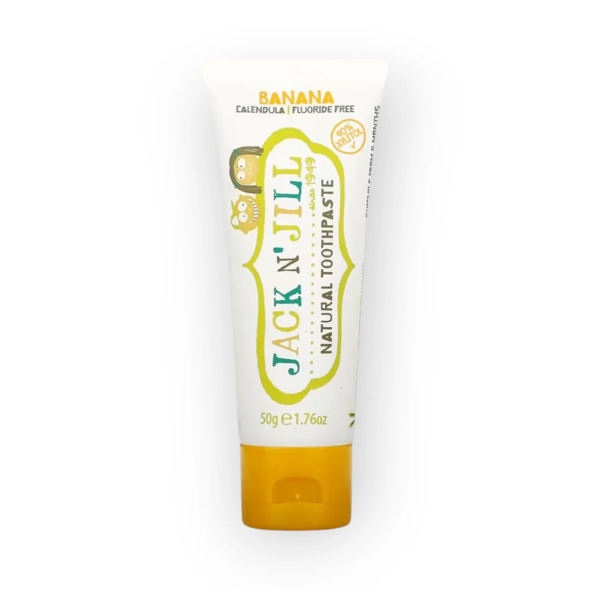 Jack n' Jill Natural Toothpaste, Banana, 50g