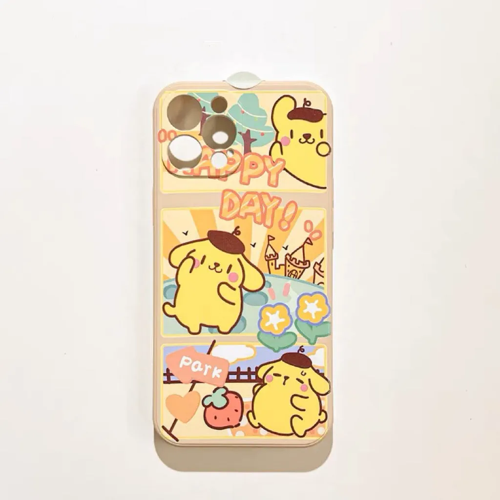 Japanese Cartoon Fatty Comics PN iPhone Case 6 7 8 PLUS SE2 XS XR X 11 12 13 14 15 Pro Promax 12mini 13mini