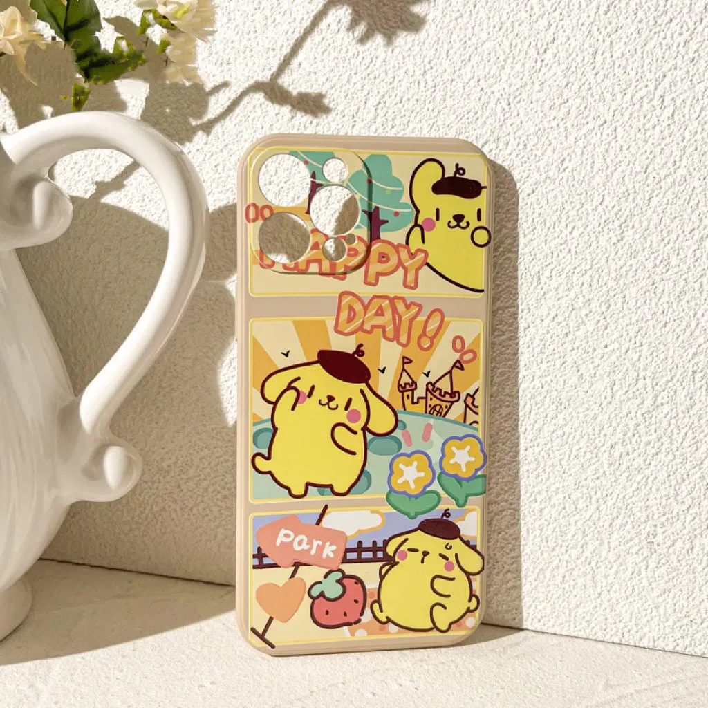 Japanese Cartoon Fatty Comics PN iPhone Case 6 7 8 PLUS SE2 XS XR X 11 12 13 14 15 Pro Promax 12mini 13mini