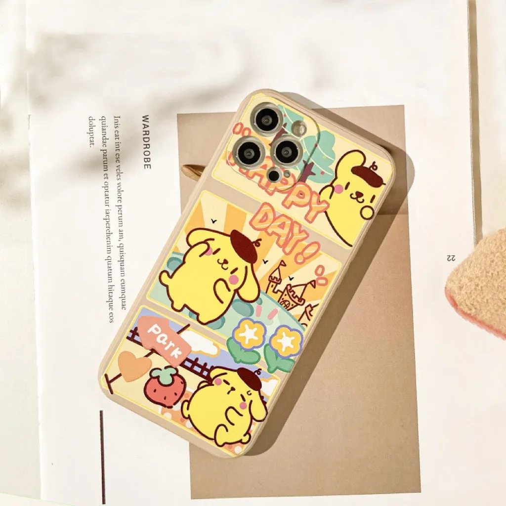 Japanese Cartoon Fatty Comics PN iPhone Case 6 7 8 PLUS SE2 XS XR X 11 12 13 14 15 Pro Promax 12mini 13mini