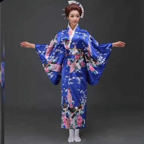 Japanese God Girl Kimono Female Formal Dress