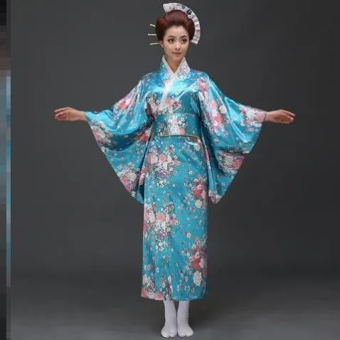 Japanese God Girl Kimono Female Formal Dress