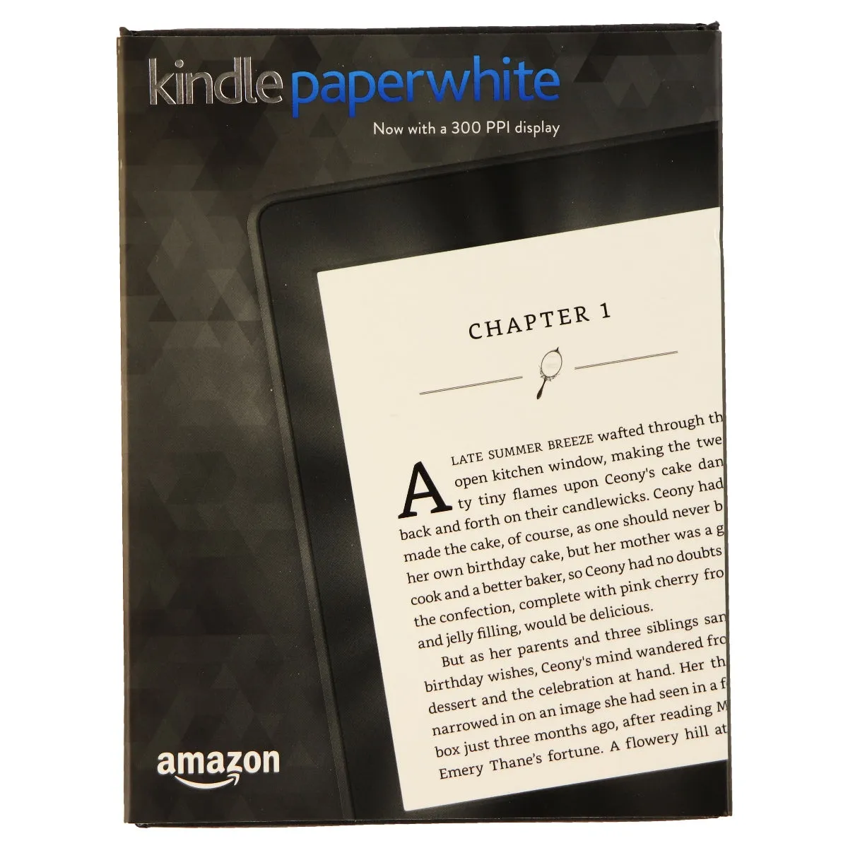 Kindle Paperwhite (7th Generation) 6-inch Wi-Fi E-reader with HD Display - Black