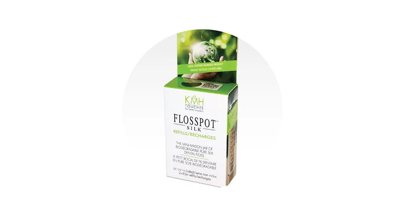 KMH Touches Flosspot Silk Refills 2x40M