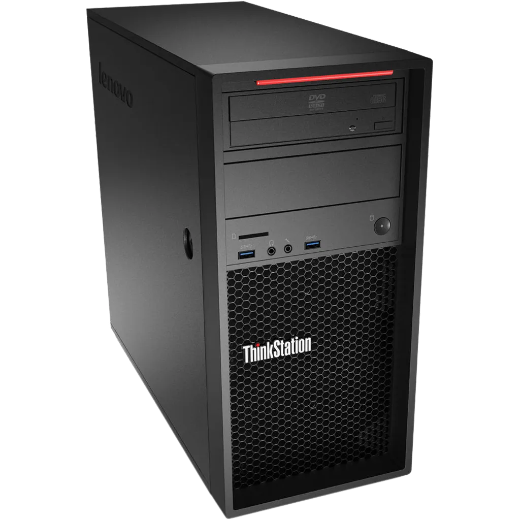 Lenovo ThinkStation P300 - Intel i5, 4th Gen Tower PC with 20" Monitor