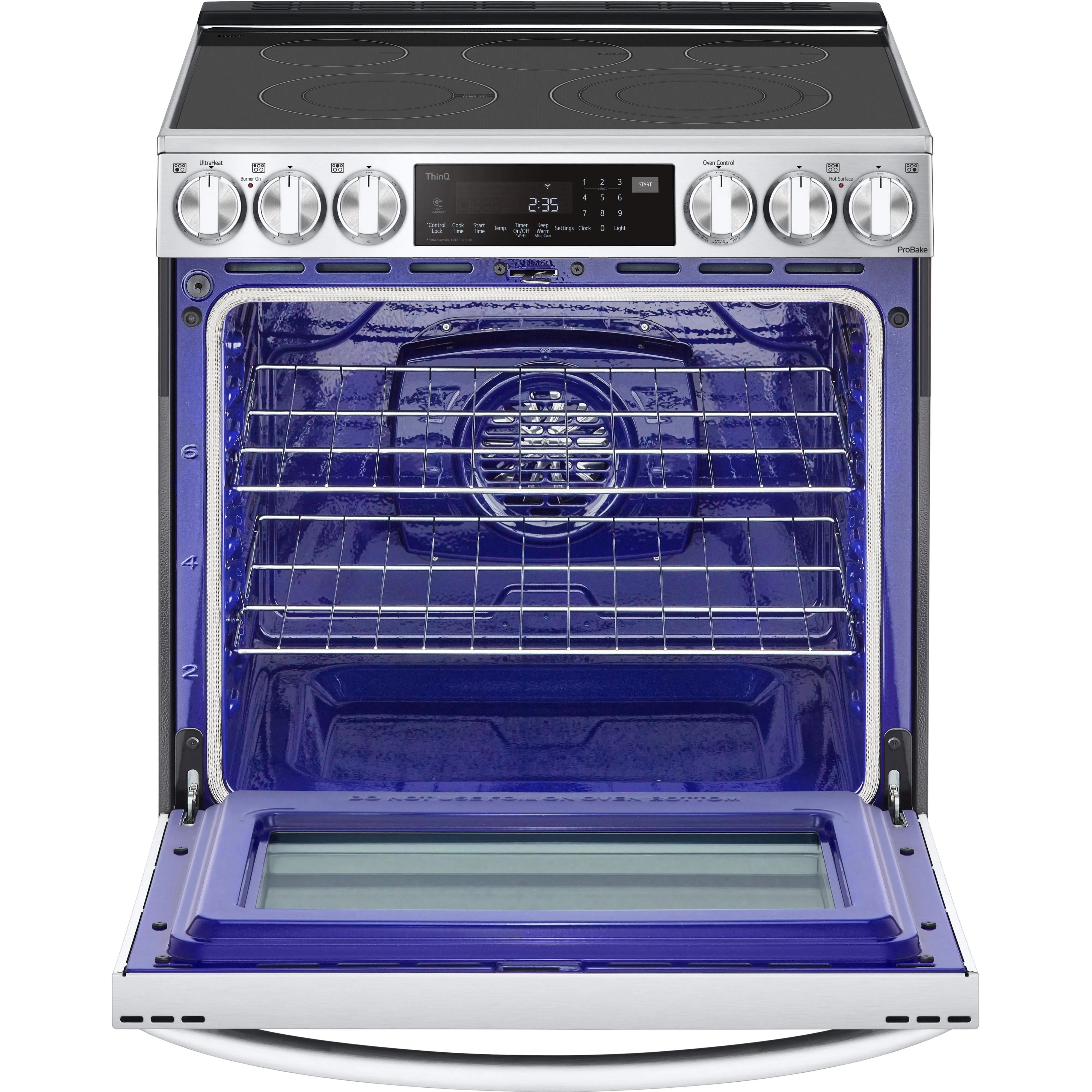 LG 30-inch Slide-In Electric Range with Air Fry LSEL6335F