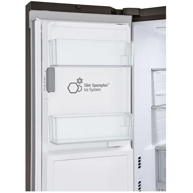 LG 36-inch, 26 cu. ft. Counter-Depth French 3-Door Refrigerator with Four Types of Ice LRYXC2606D