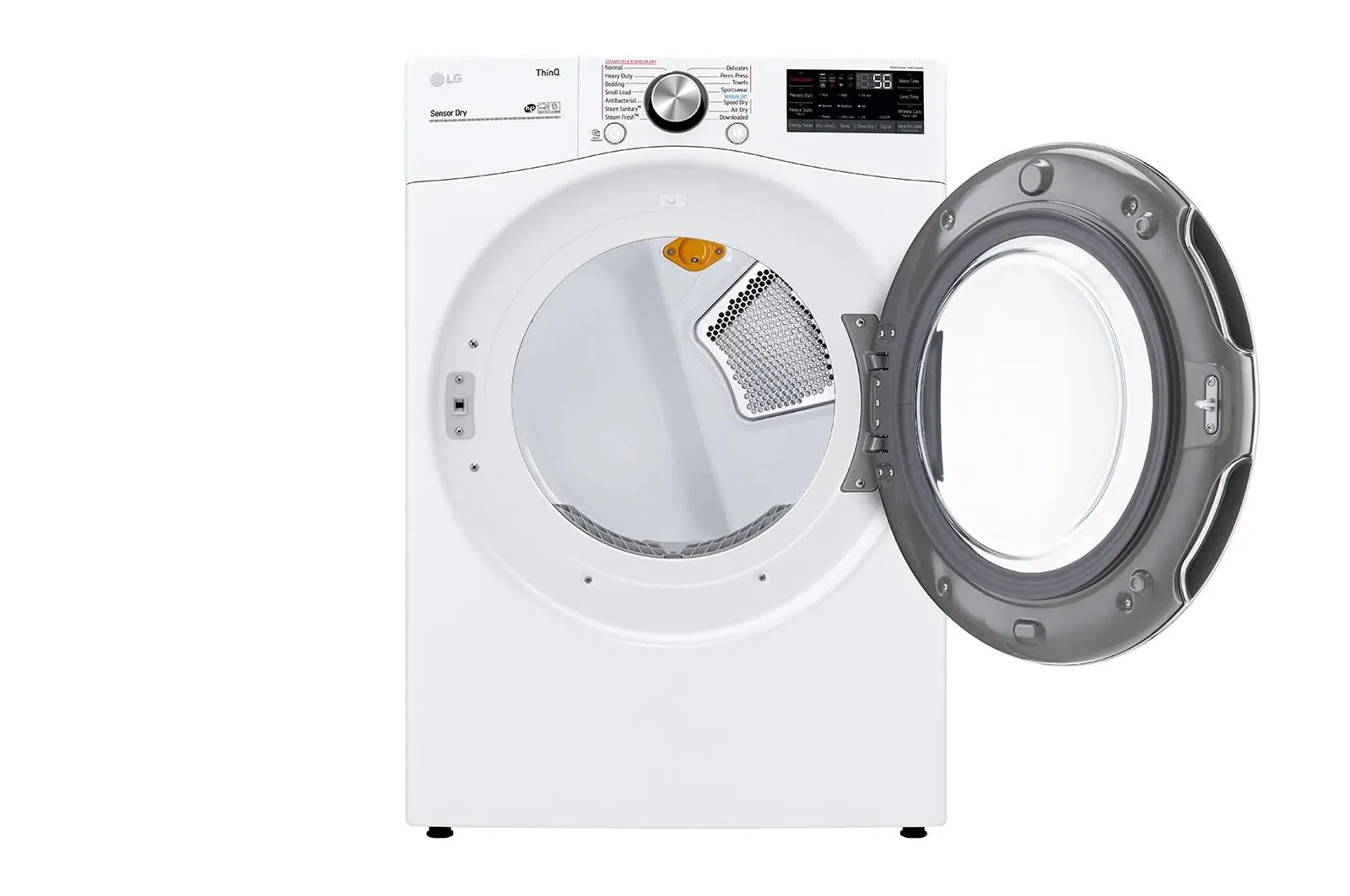 Lg DLEX4200W 7.4 cu. ft. Ultra Large Capacity Smart wi-fi Enabled Front Load Electric Dryer with TurboSteam™ and Built-In Intelligence