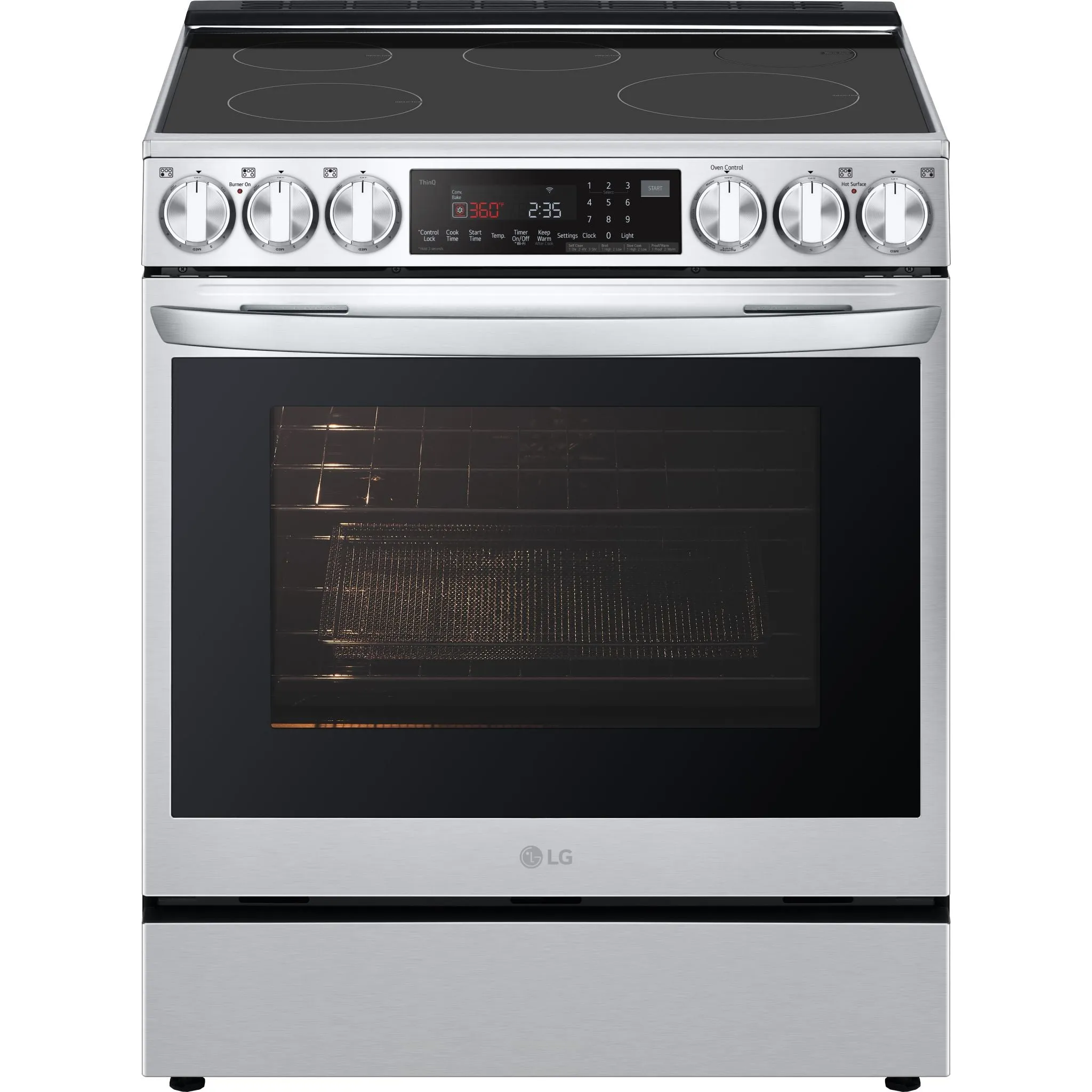 LG Slide-In Range (LSIL6336F) - Stainless Steel