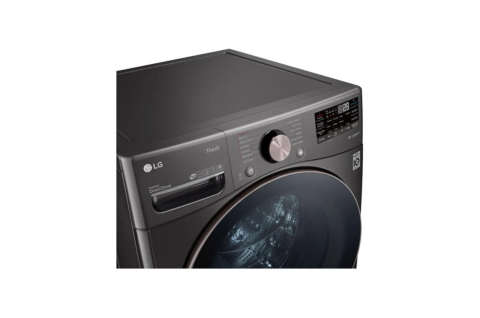 Lg WM4000HBA 4.5 cu. ft. Ultra Large Capacity Smart wi-fi Enabled Front Load Washer with TurboWash™ 360(degree) and Built-In Intelligence