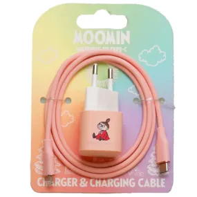 Little My Charger Set USB-C 20W - Happy Orange